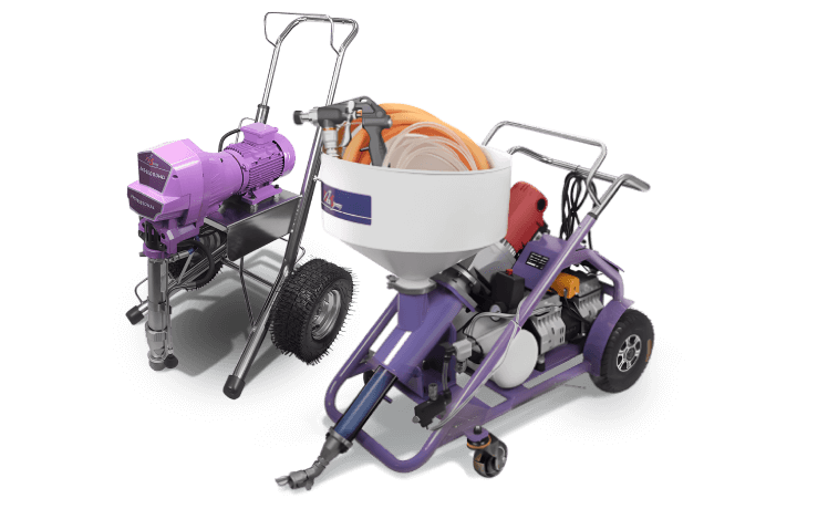 Аппараты для нанесения шпатлевки и гидроизоляции Аппараты для нанесения шпатлевки и гидроизоляции